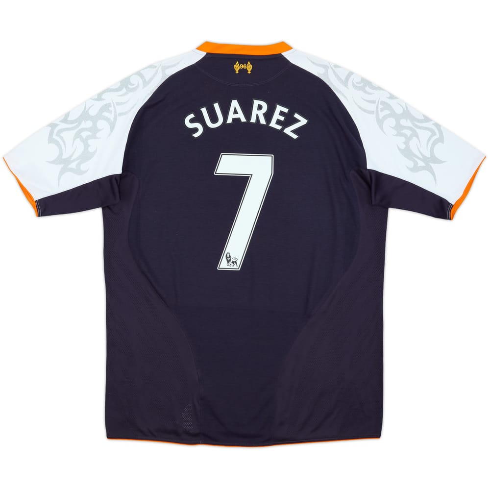 2012-13 Liverpool Third Shirt Suarez #7 - 8/10 - (L)