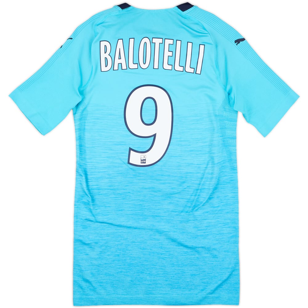 2018-19 Olympique Marseille Authentic EvoKnit Player Issue Third Shirt Balotelli #9 - 10/10 - (S)