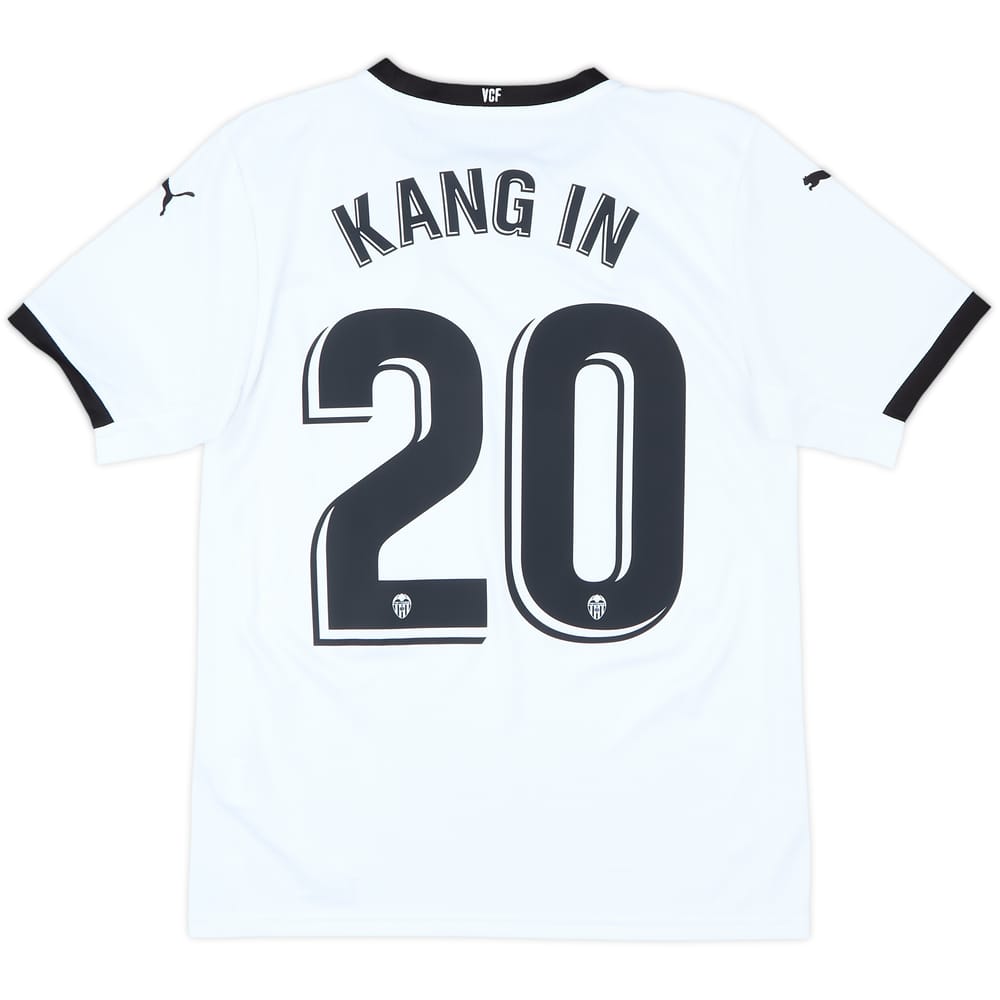 2020-21 Valencia Home Shirt Kang-In #20 - 9/10 - (S)
