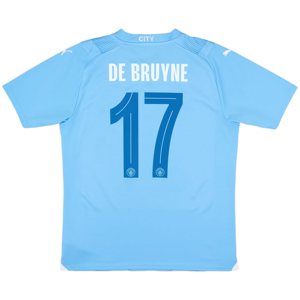 2023-24 Manchester City Home Shirt De Bruyne #17 - 10/10 - (M)