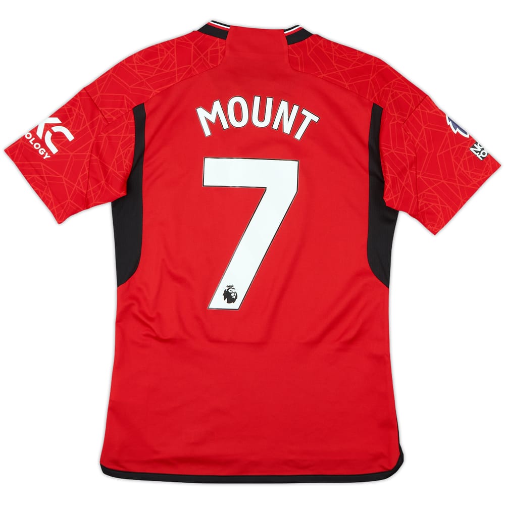 2023-24 Manchester United Home Shirt Mount #7 - 10/10 - (S)