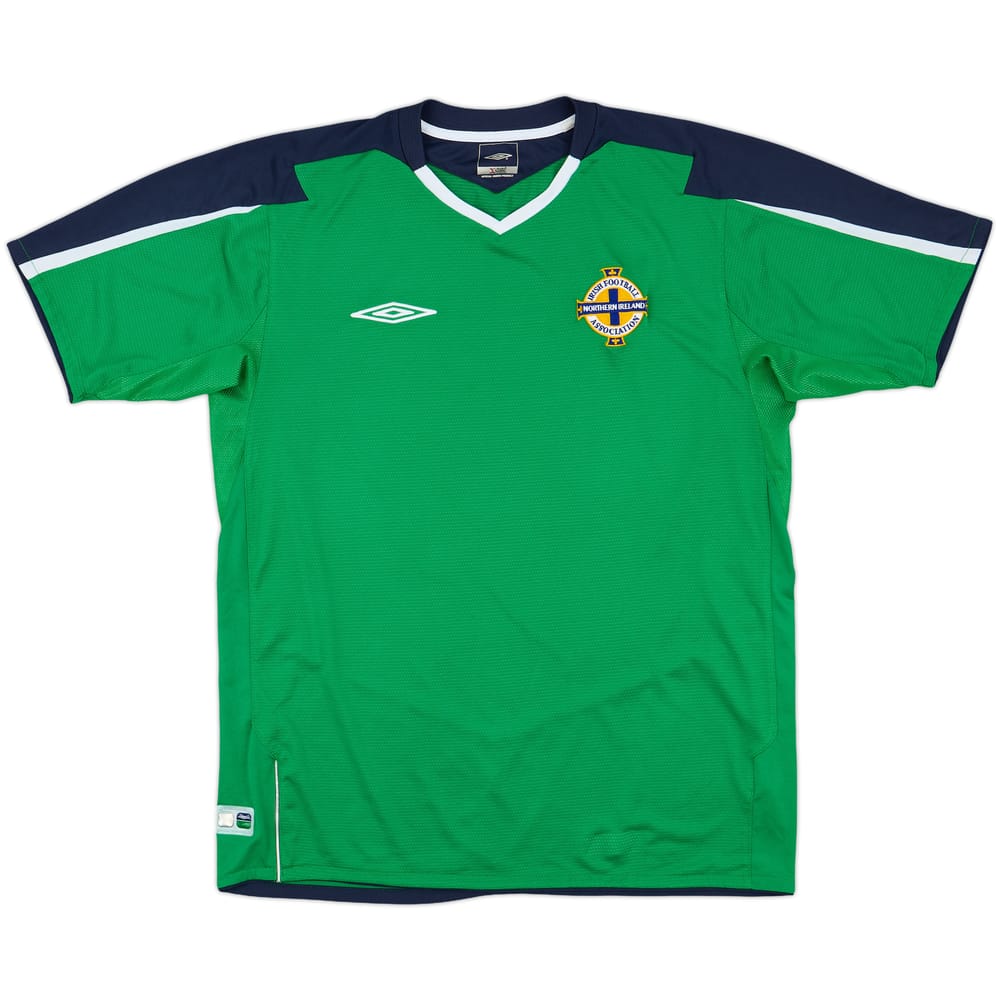 2004-06 Northern Ireland Umbro Home Shirt - 7/10 - (L)