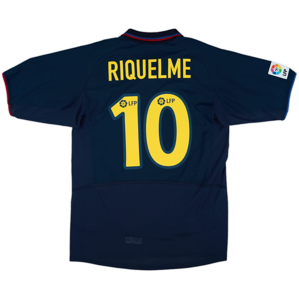 2002-03 Barcelona Player Issue Away Shirt Riquelme #10 - 8/10 - (L)