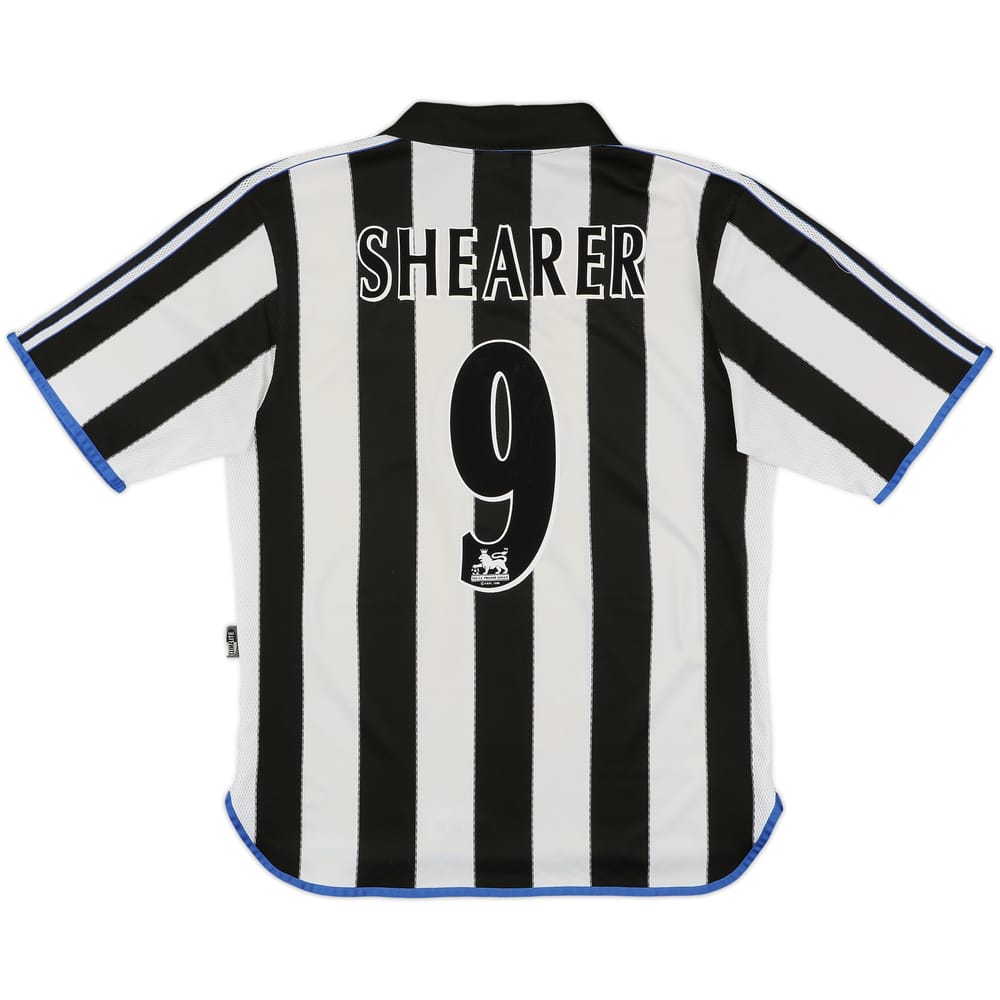 1999-00 Newcastle Home Shirt Shearer #9 - 7/10 - (L)
