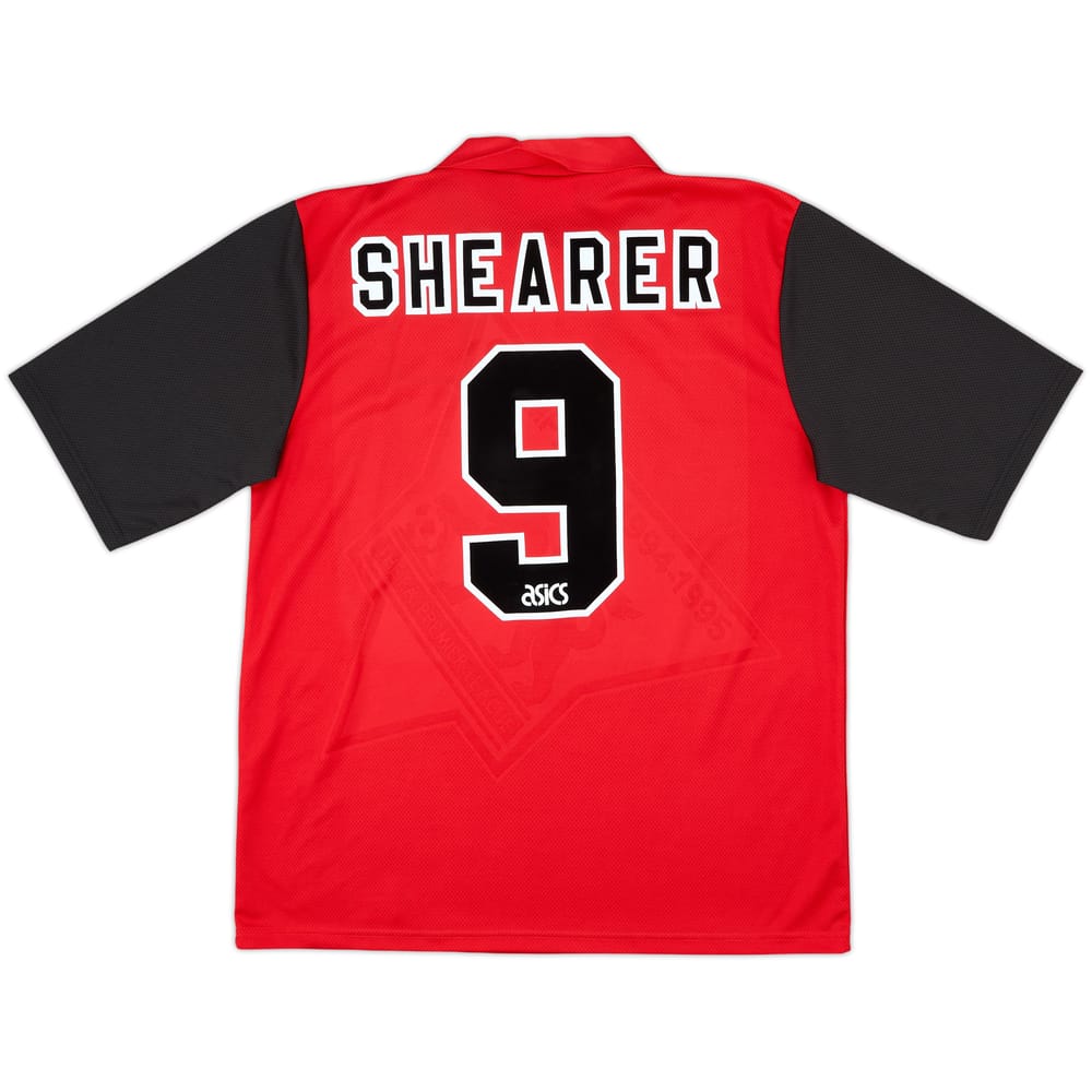 1995-96 Blackburn Away Shirt Shearer #9 - 8/10 - (L)