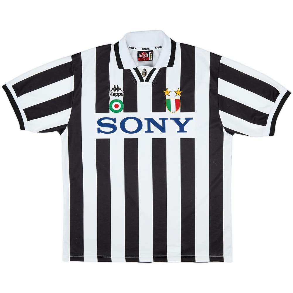 1995-97 Juventus Home Shirt - 9/10 - (XL)