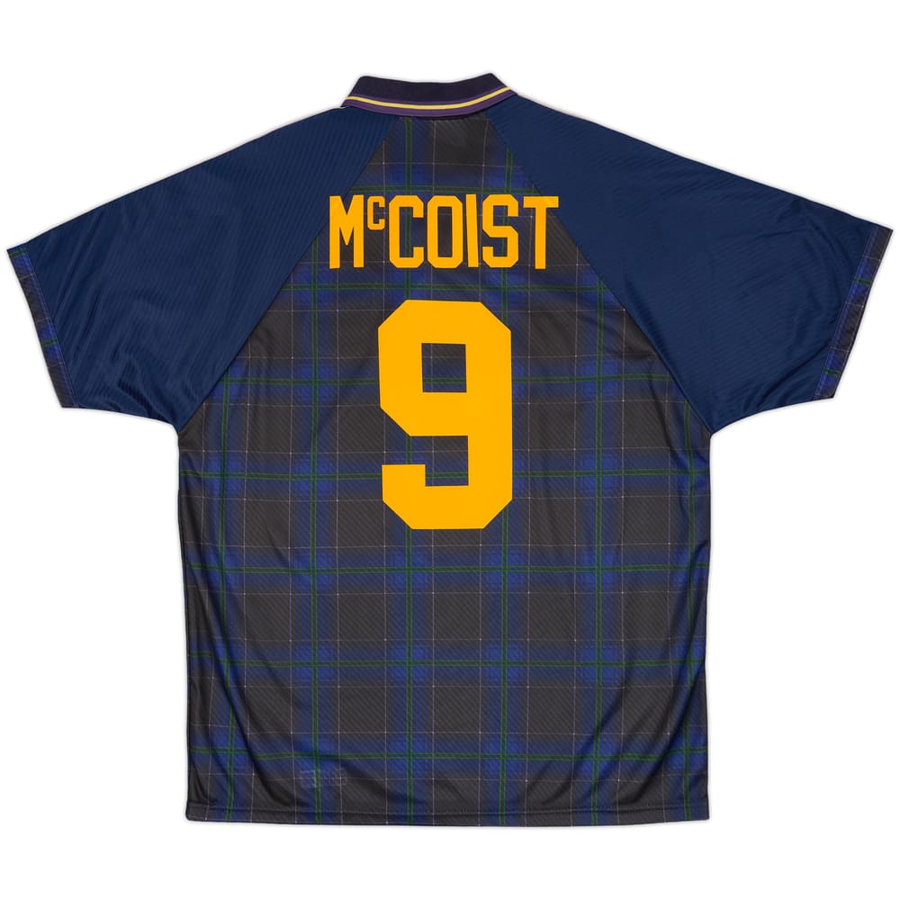1994-96 Scotland Home Shirt McCoist #9 - 10/10 - (XL)