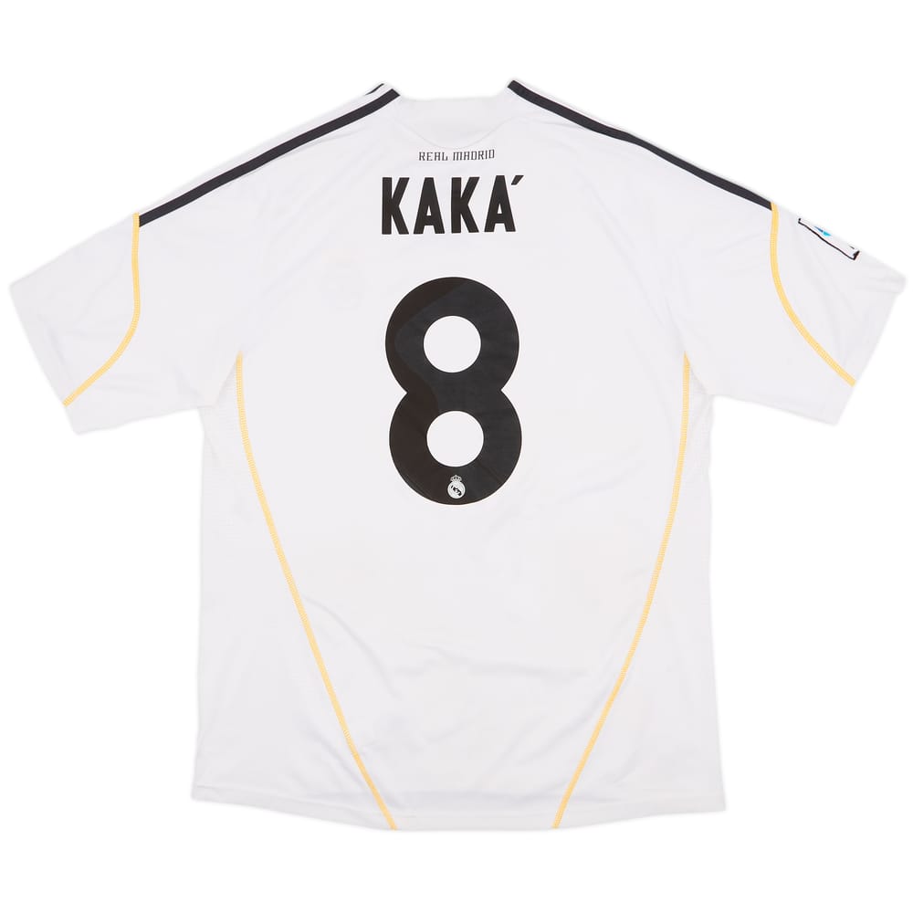 2009-10 Real Madrid Home Shirt Kaka #8 - 7/10 - (L)