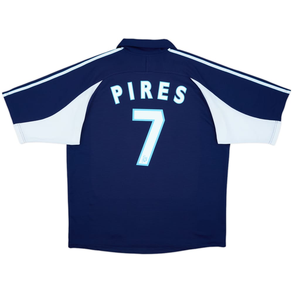 1999-00 Olympique Marseille Away Shirt Pires #7 - 8/10 - (L)