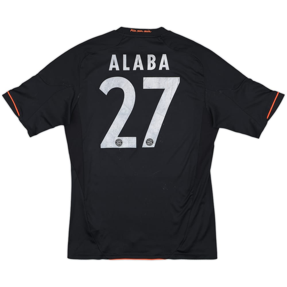 2012-13 Bayern Munich Third Shirt Alaba #27 - 5/10 - (M)