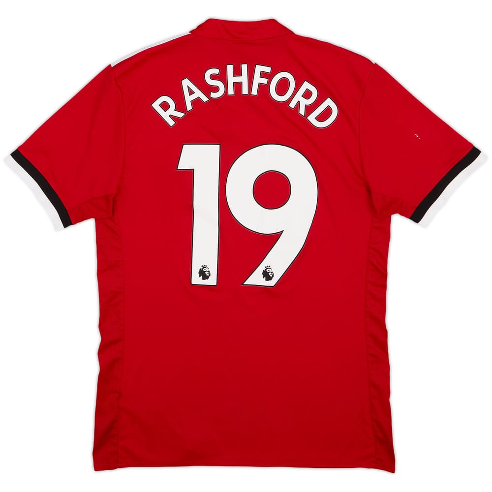 2017-18 Manchester United Home Shirt Rashford #19 - 9/10 - (S)