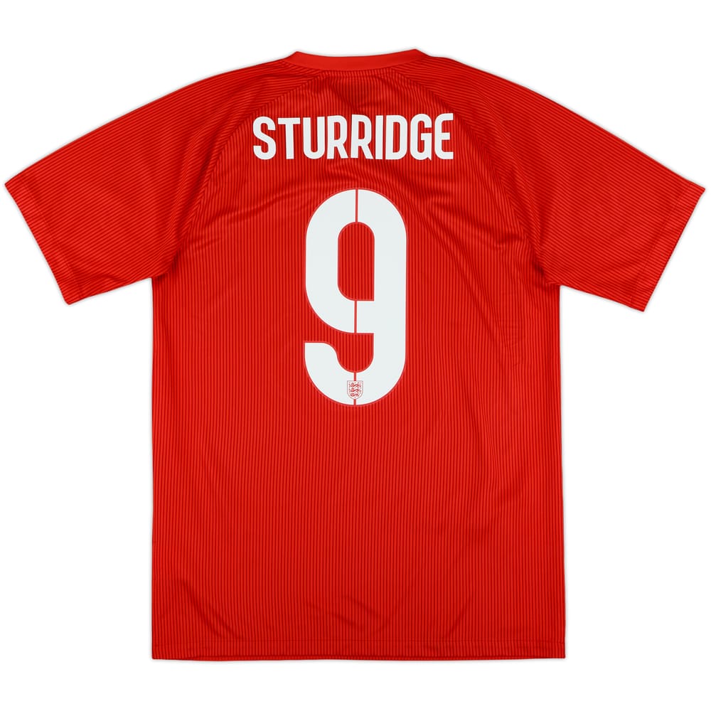 2014-15 England Away Shirt Sturridge #9 - 9/10 - (S)