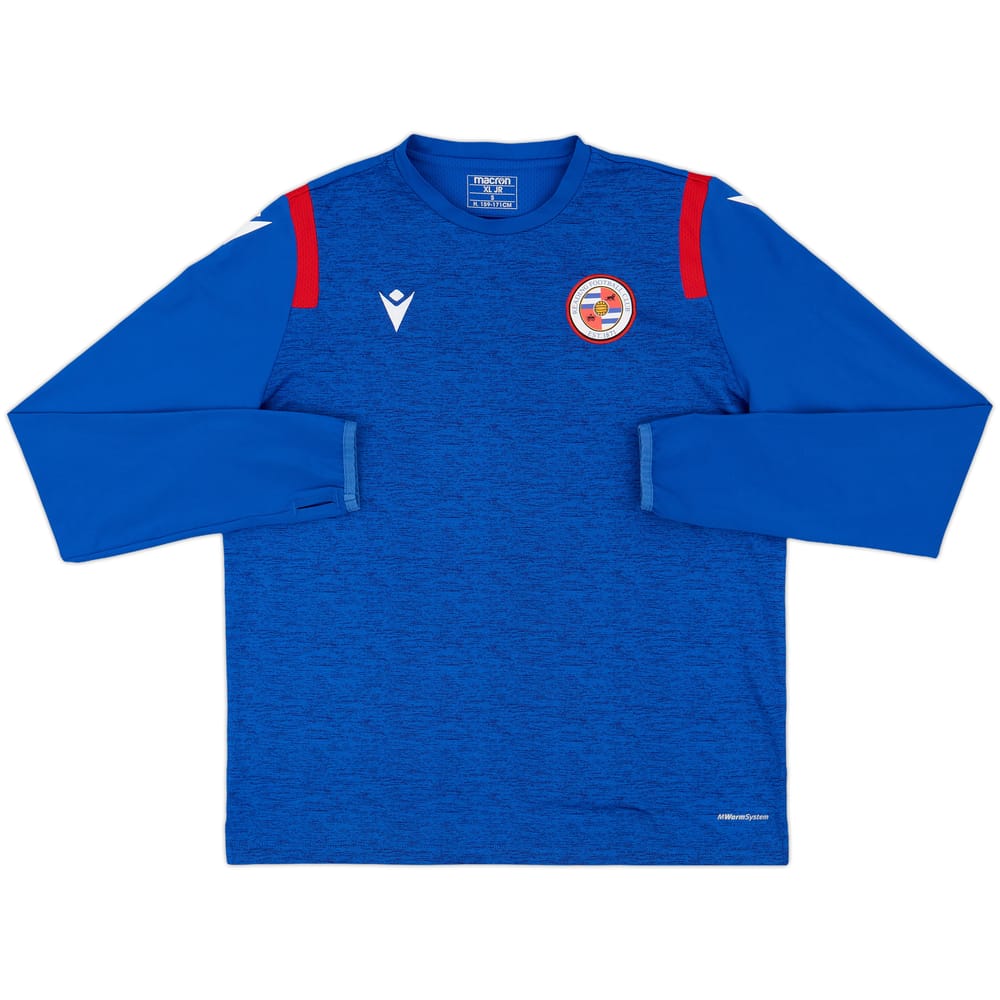 2020-21 Reading Macron Training L/S Shirt - 8/10 - (XL.Boys)