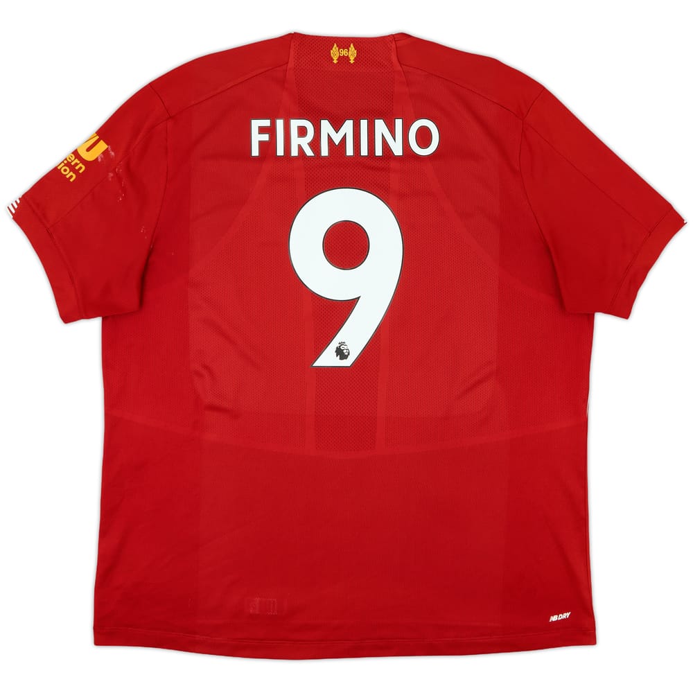 2019-20 Liverpool Home Shirt Firmino #9 - 9/10 - (XXL)