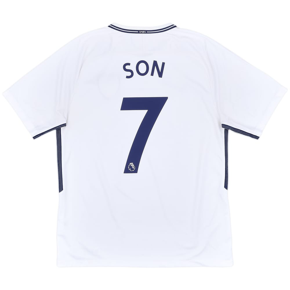 2017-18 Tottenham Home Shirt Son #7 - 9/10 - (L)