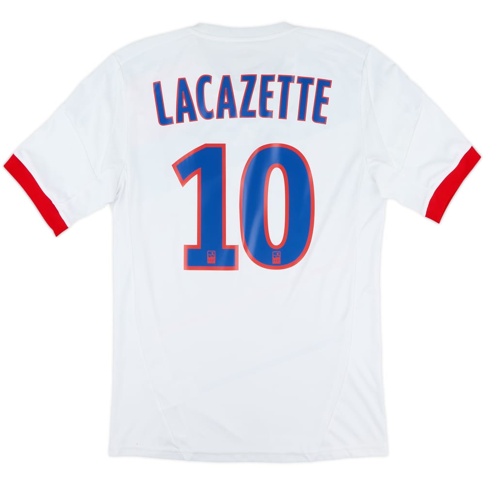 2012-13 Lyon Home Shirt Lacazette #10 - 10/10 - (S)