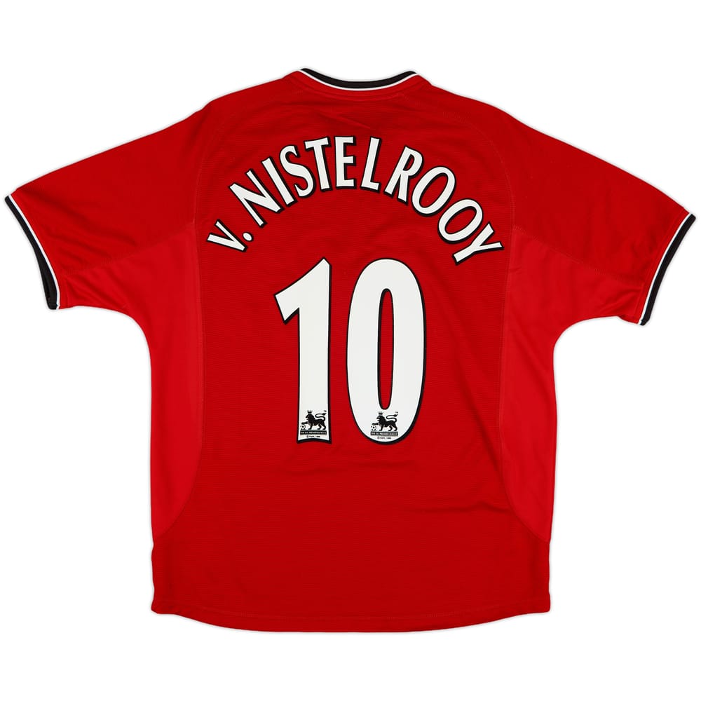 2000-02 Manchester United Home Shirt V.Nistelrooy #10 - 6/10 - (L)