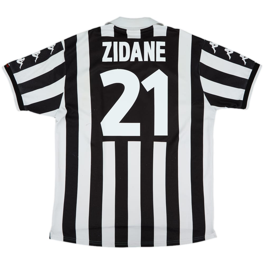 1998-99 Juventus Home Shirt Zidane #21 - 7/10 - (XXL)