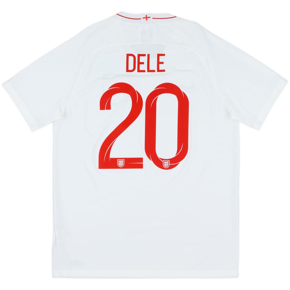 2018-19 England Home Shirt Dele #20 - 8/10 - (S)
