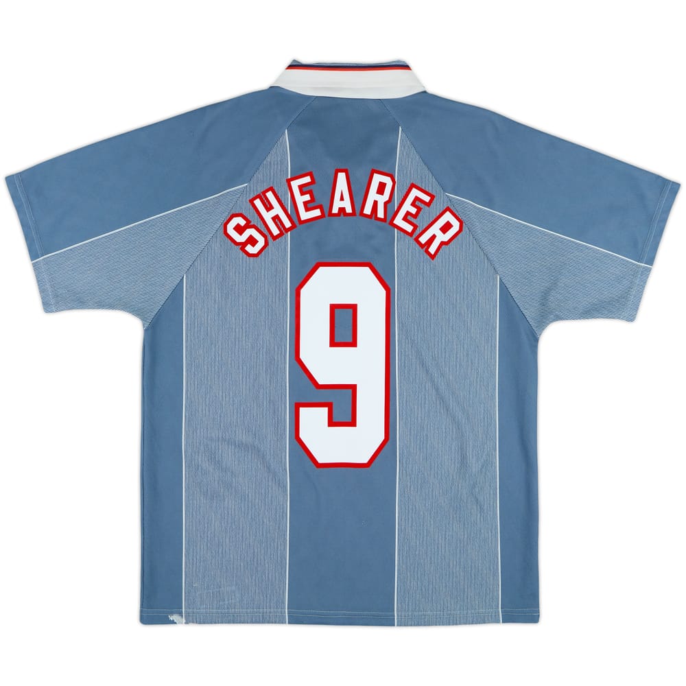 1996-97 England Away Shirt Shearer #9 - 9/10 - (M)