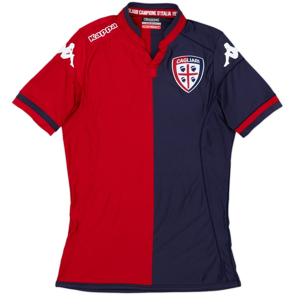 2015-16 Cagliari Home Shirt - 9/10 - (S)