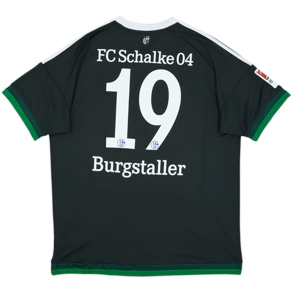 2015-17 Schalke Third Shirt Burgstaller #19 - 9/10 - (XL)