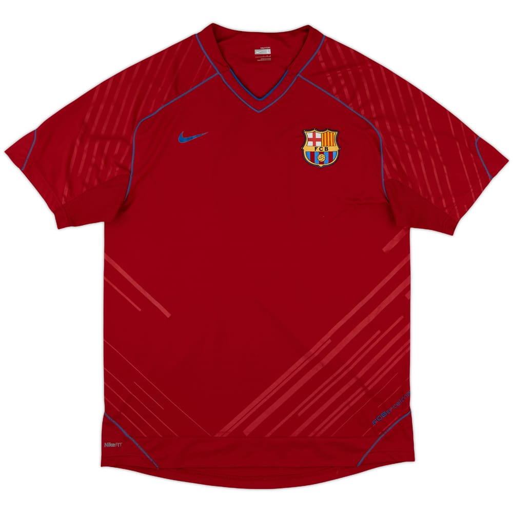2007-08 Barcelona Nike Training Shirt - 9/10 - (L)