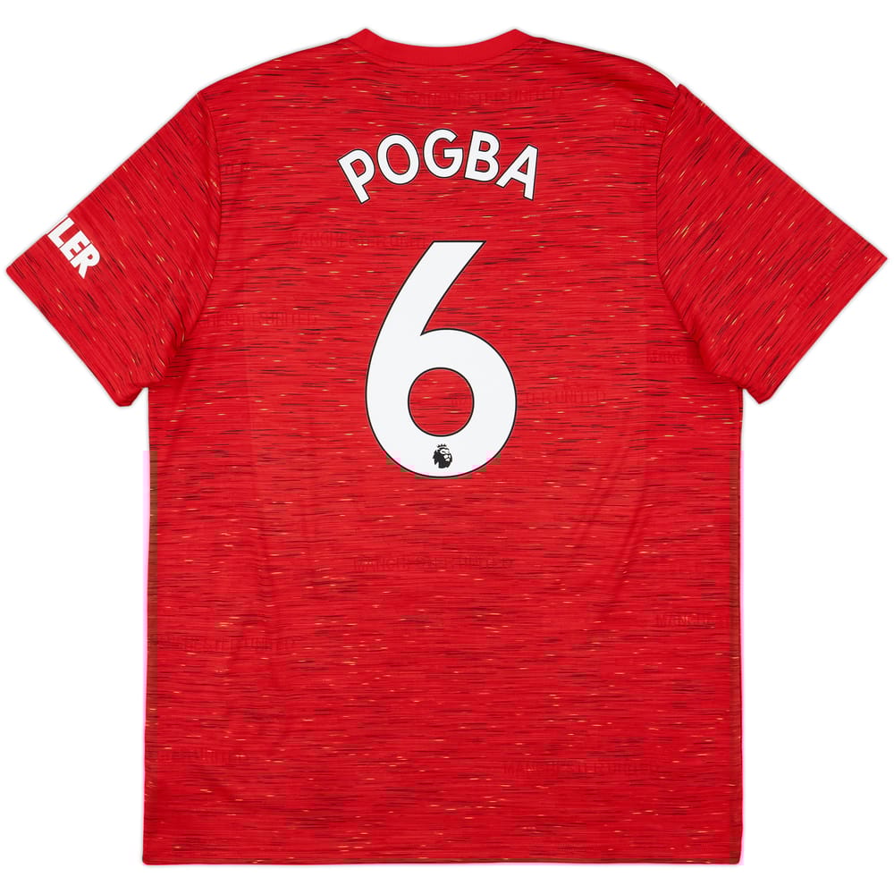2020-21 Manchester United Home Shirt Pogba #6 - 10/10 - (XL)