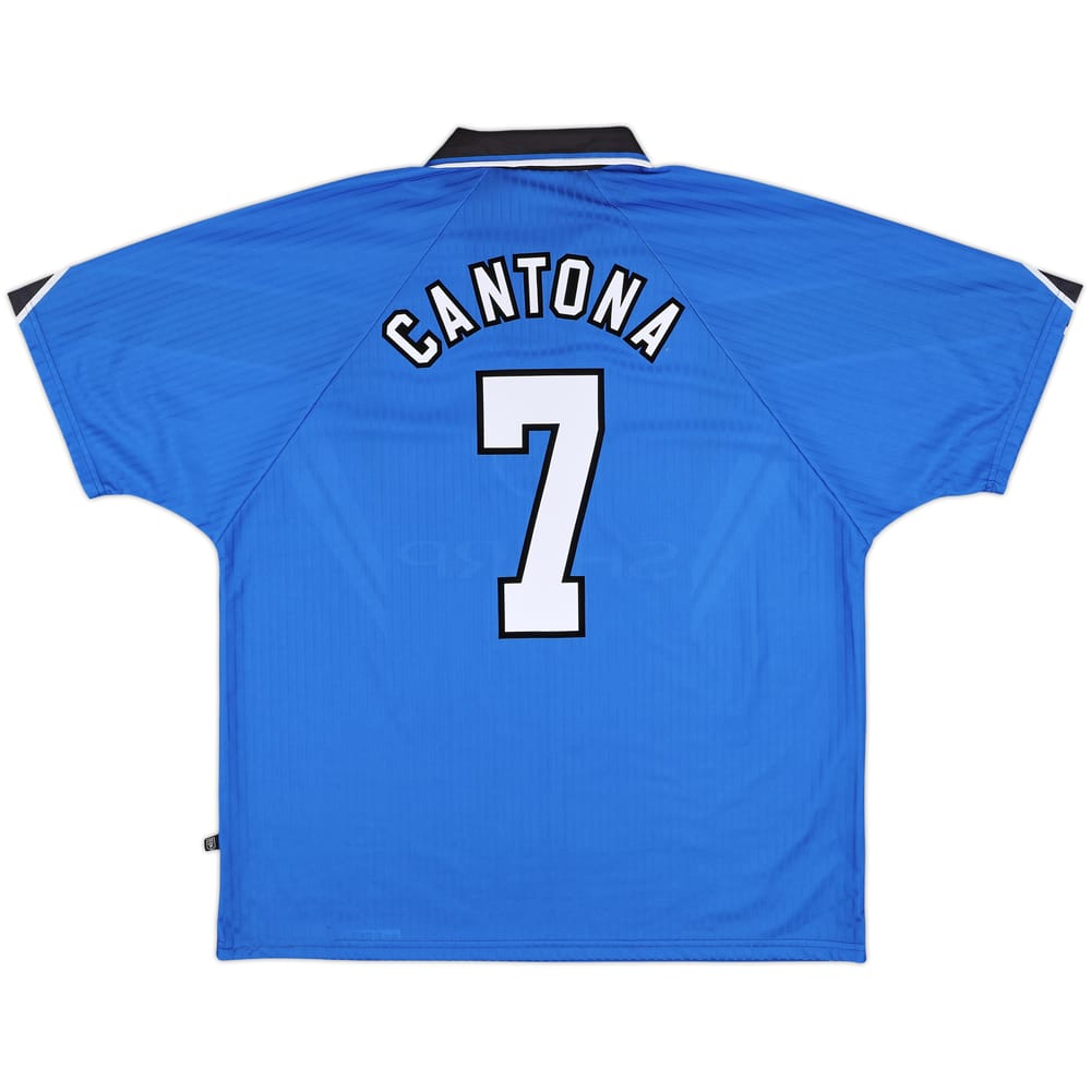 1996-98 Manchester United Third Shirt Cantona #7 - 9/10 - (XXL)