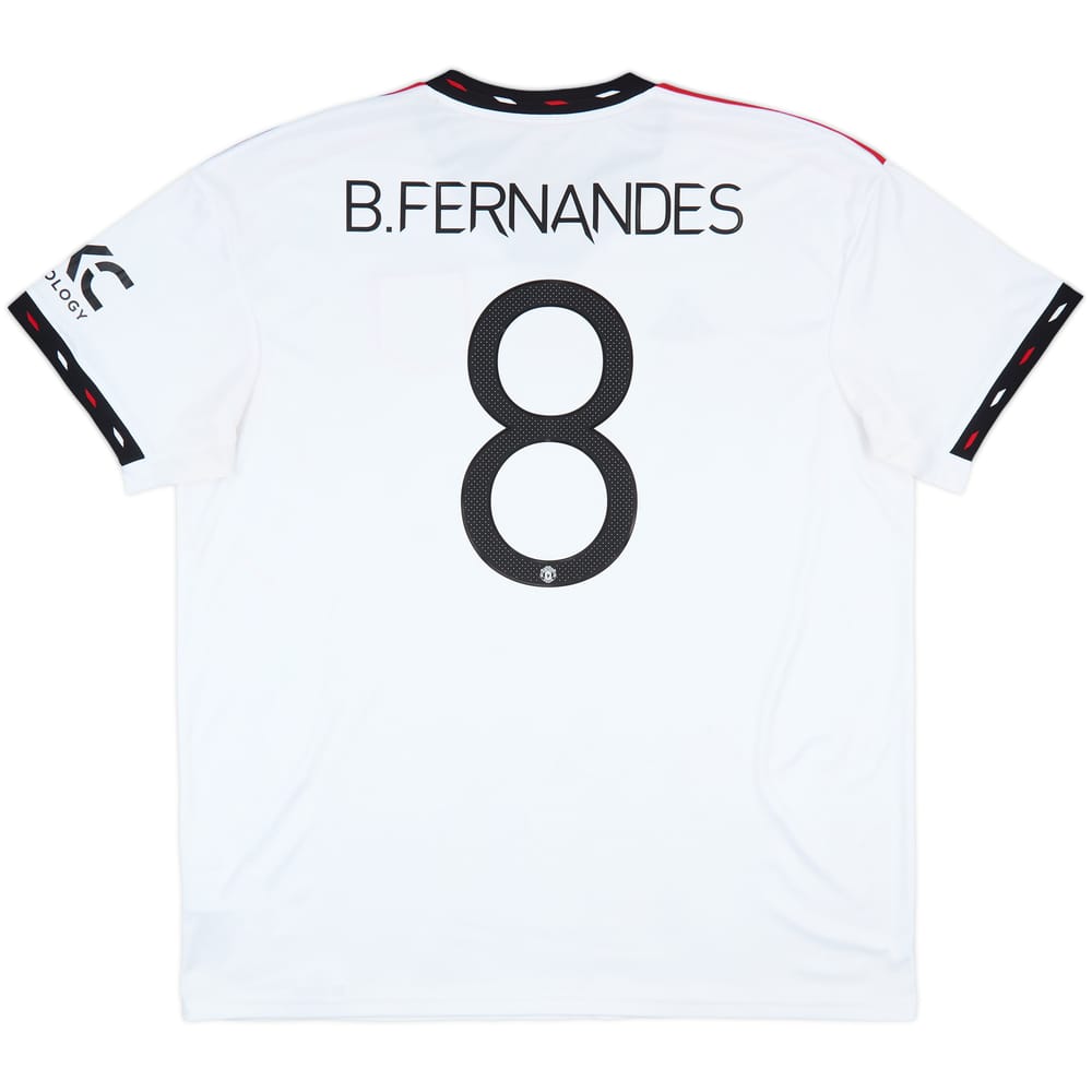 2022-23 Manchester United Away Shirt B.Fernandes #8 - 9/10 - (XXL)