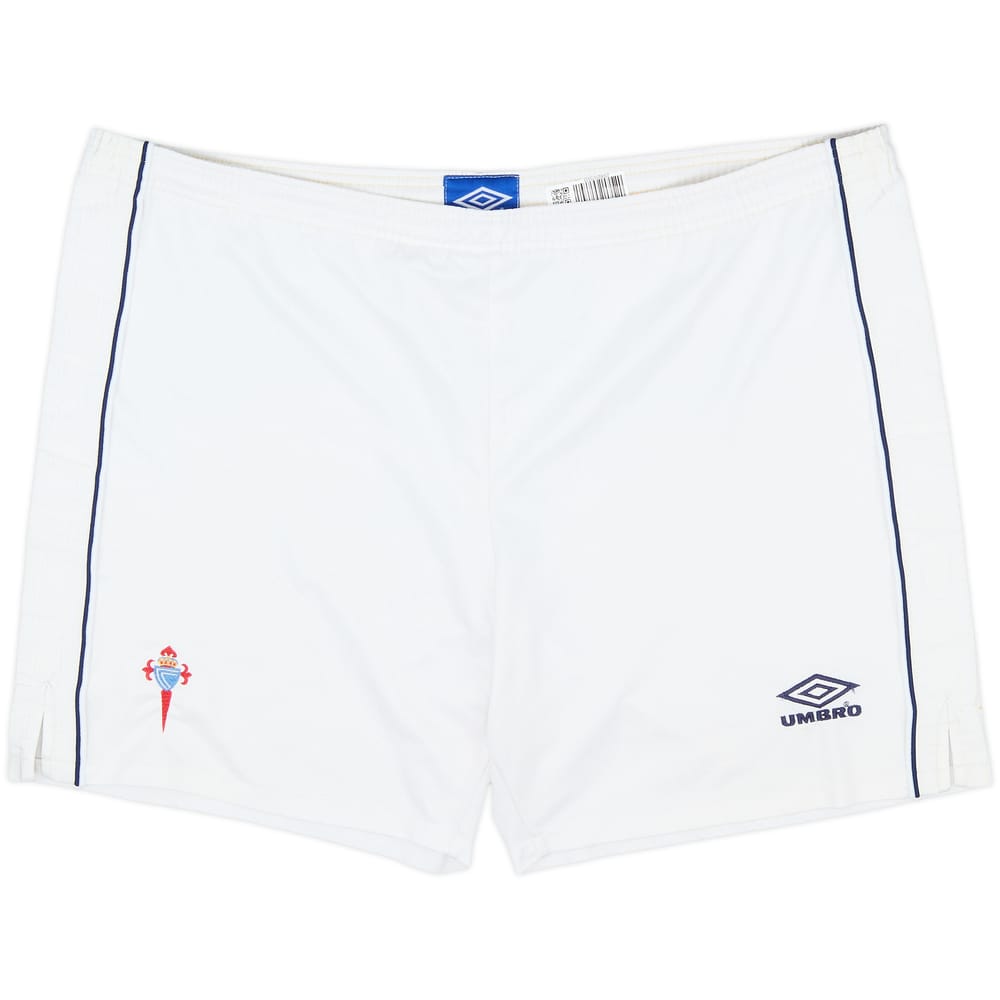 1999-01 Celta Vigo Home Shorts - 8/10 - (XXL)