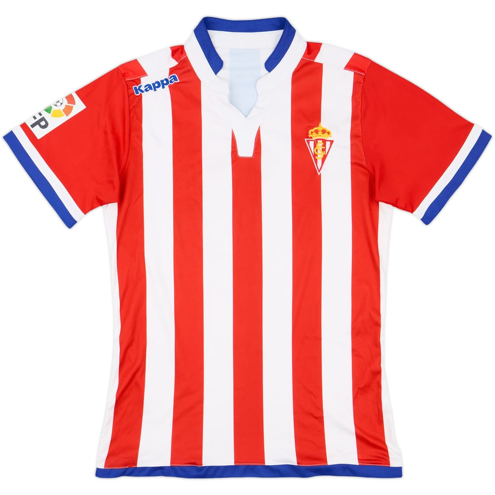 2015-16 Sporting Gijon Home Shirt - 7/10 - (M)