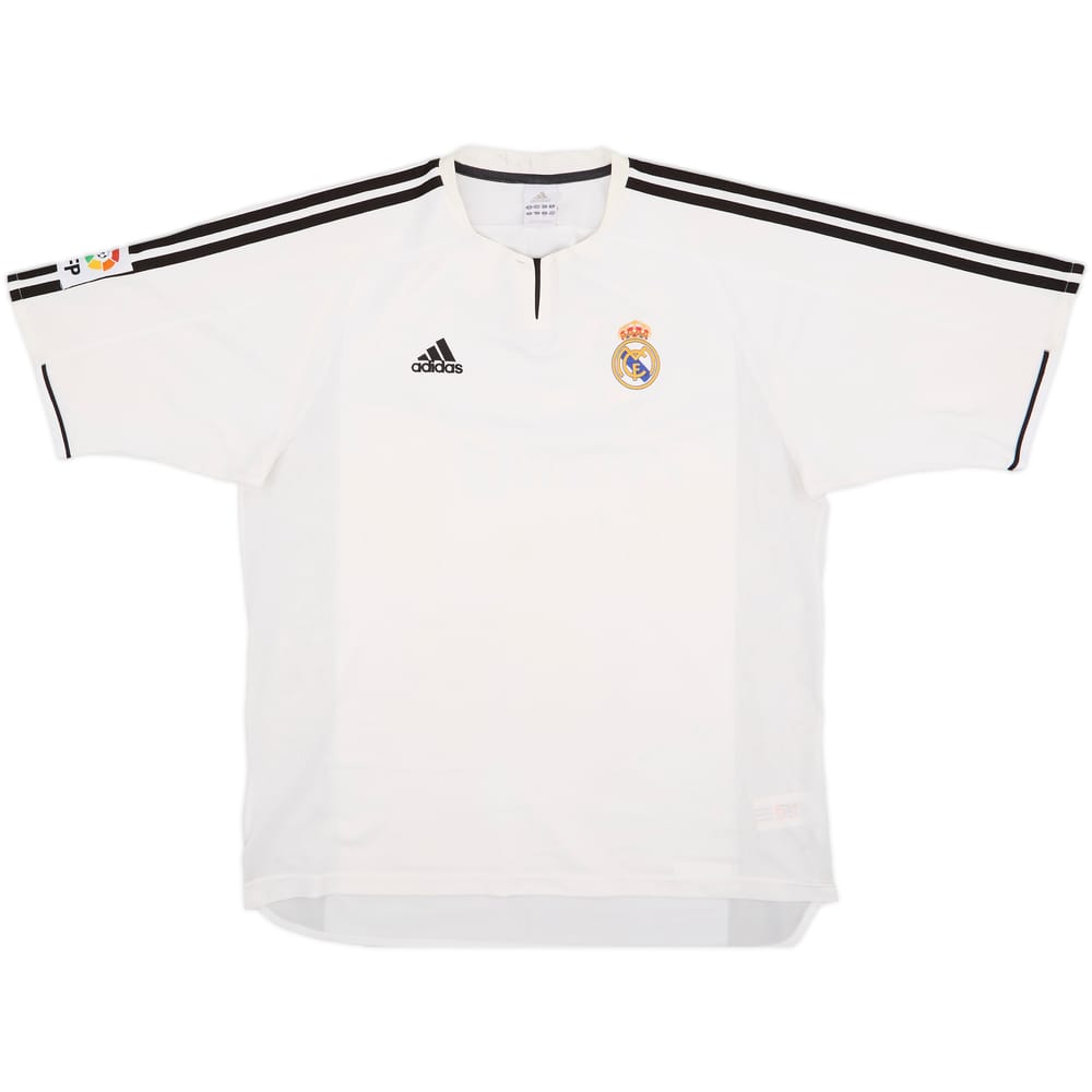 2003-04 Real Madrid Home Shirt - 4/10 - (L)