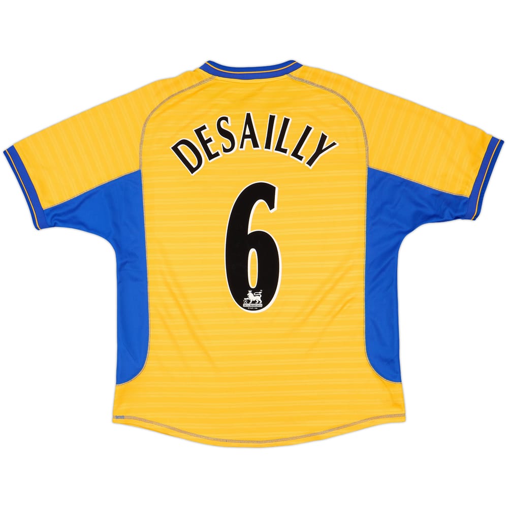 2000-01 Chelsea Away Shirt Desailly #6 - 9/10 - (L)