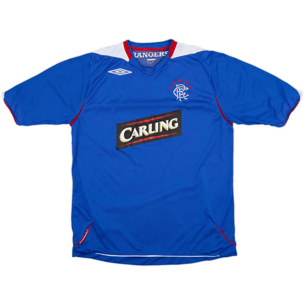 2007-08 Rangers Home Shirt - 6/10 - (M)