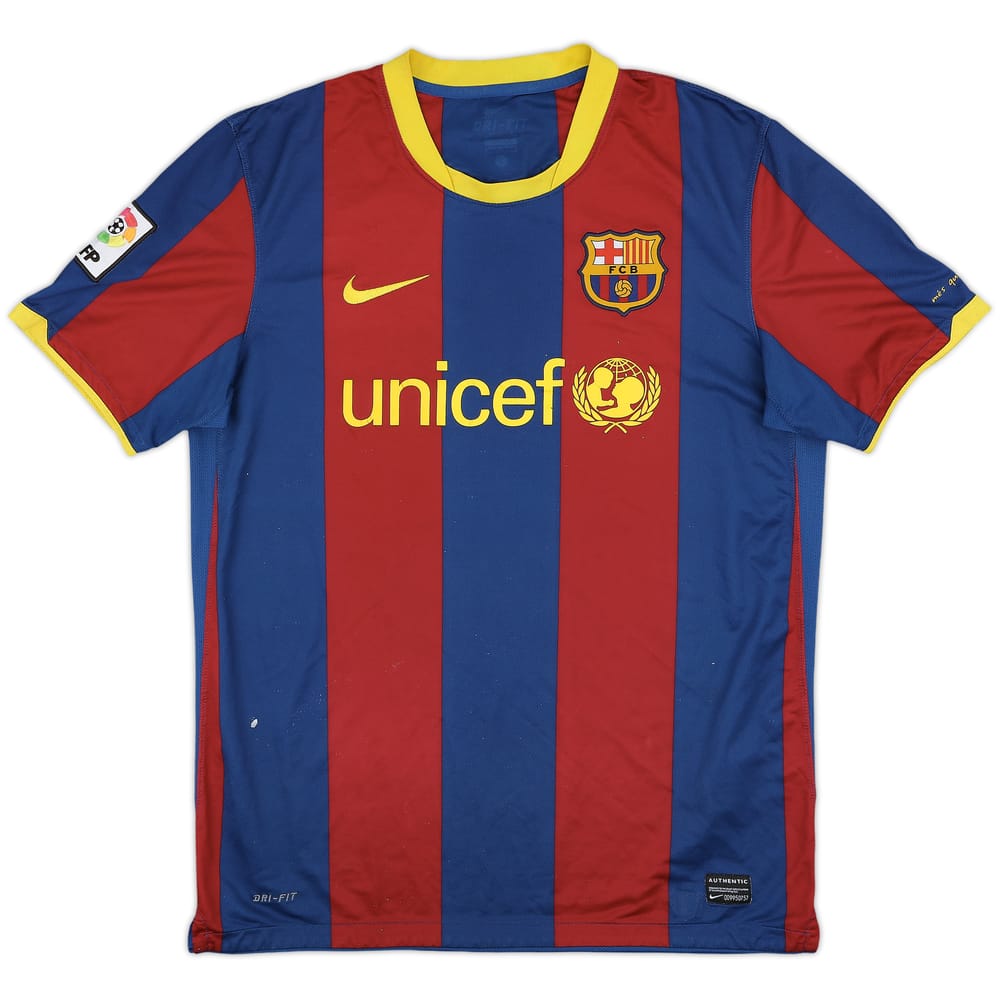 2010-11 Barcelona Home Shirt - 5/10 - (L)
