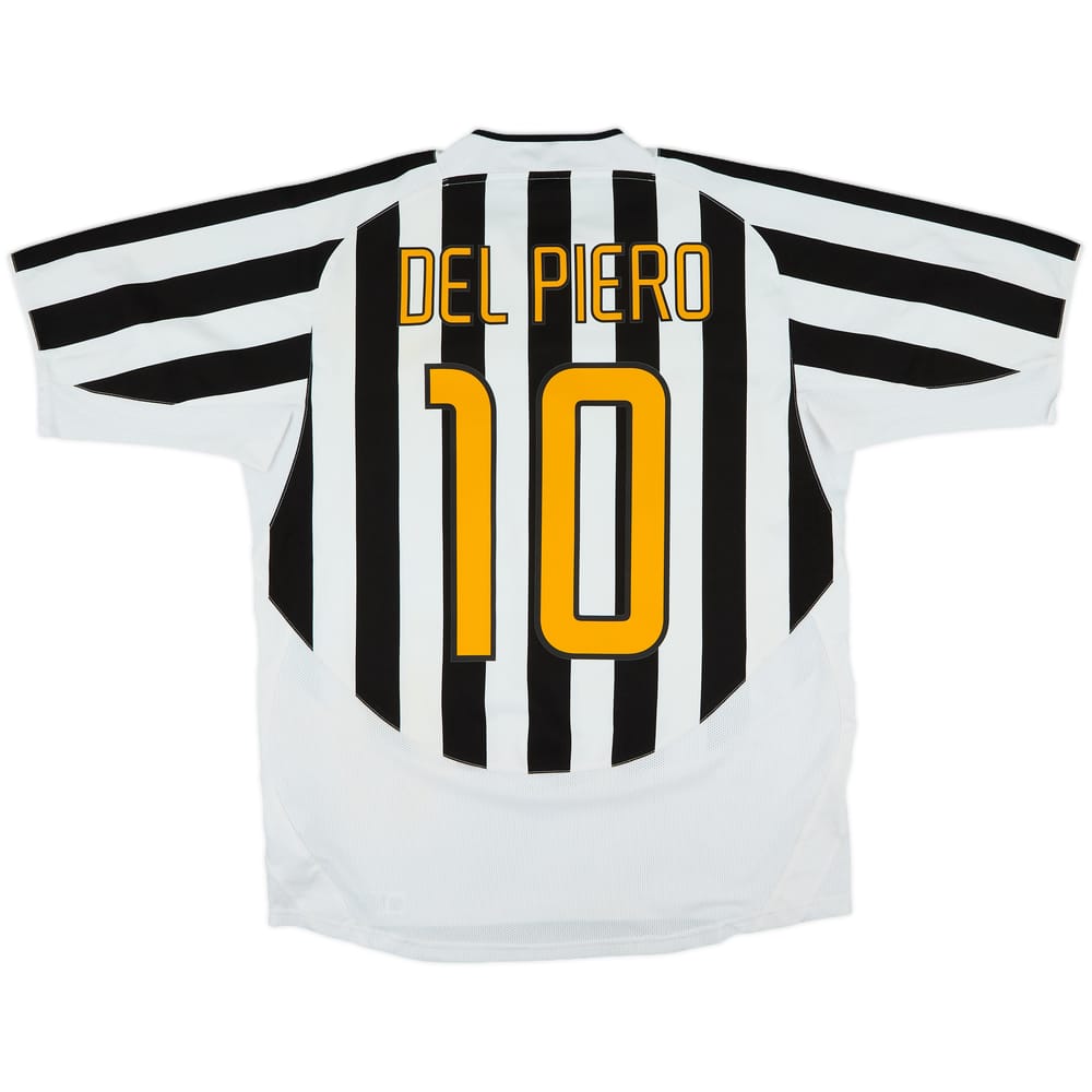 2003-04 Juventus Home Shirt Del Piero #10 - 6/10 - (L)