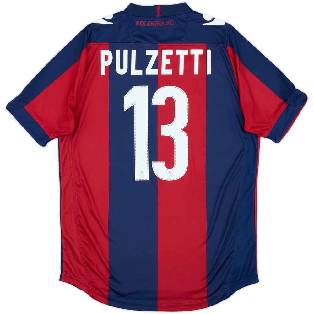 2013-14 Bologna Home Shirt Pulzetti #13 - 6/10 - (M)
