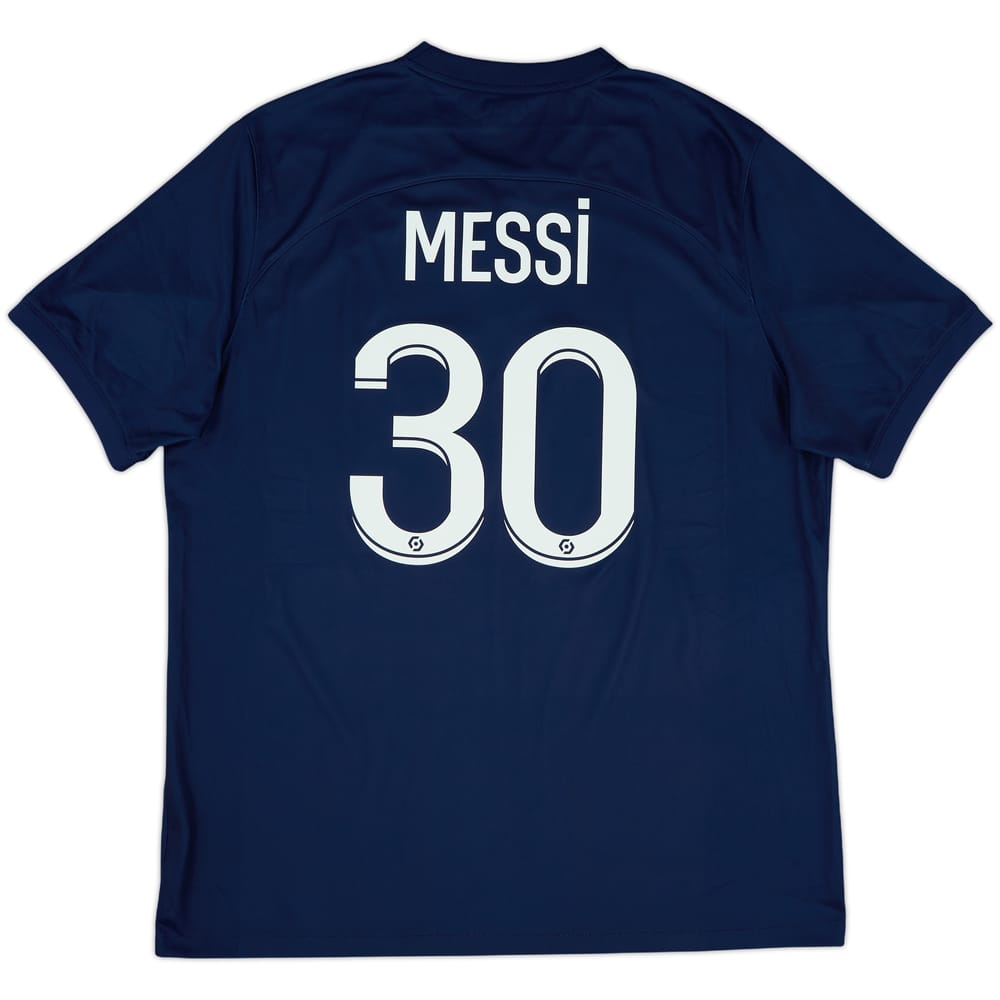 2022-23 Paris Saint-Germain Home Shirt Messi #30 - 10/10 - (XL)