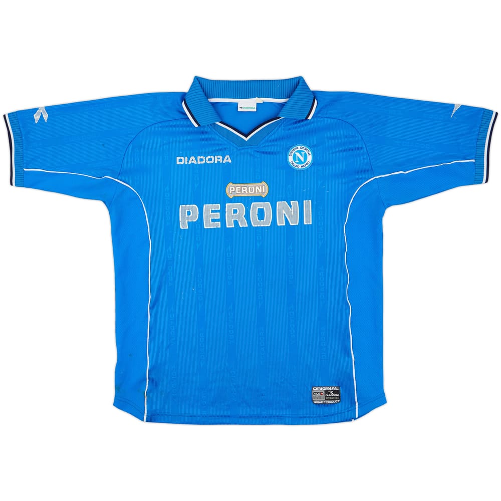 2000-01 Napoli Home Shirt - 4/10 - (XXL)