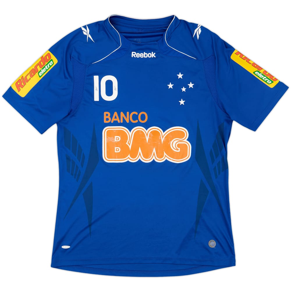 2010 Cruzeiro Home Shirt #10 - 7/10 - (M)