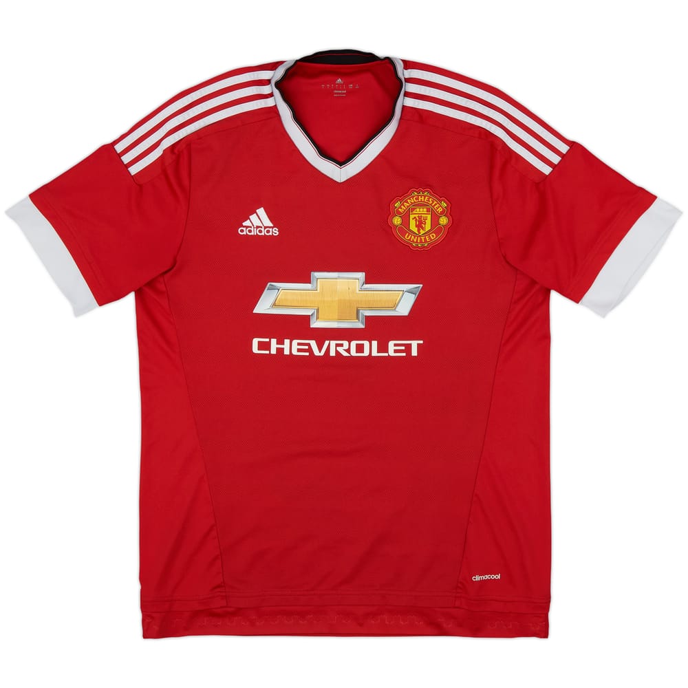 2015-16 Manchester United Home Shirt - 4/10 - (L)