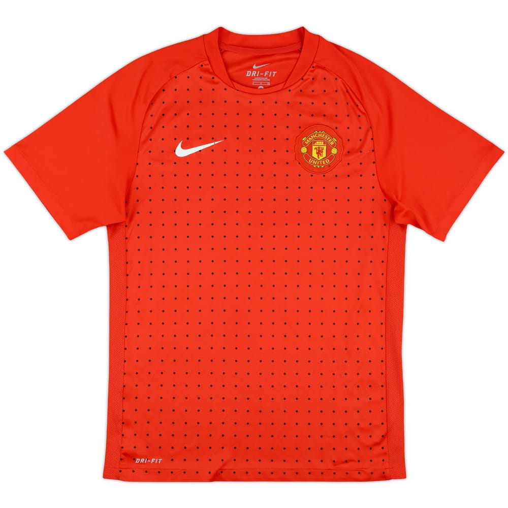 2011-12 Manchester United Nike Training Shirt - 7/10 - (S)