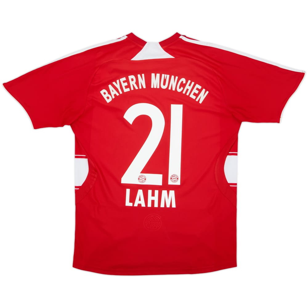 2007-08 Bayern Munich Home Shirt Lahm #21 - 6/10 - (M)