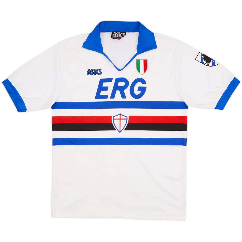 1991-92 Sampdoria Away Shirt - 8/10 - (XL)
