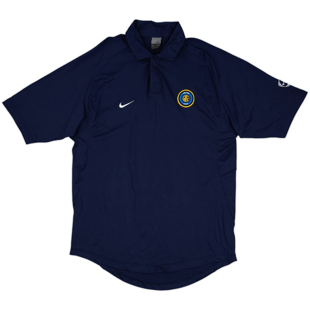 2003-04 Inter Milan Nike Polo Shirt - 8/10 - (L)
