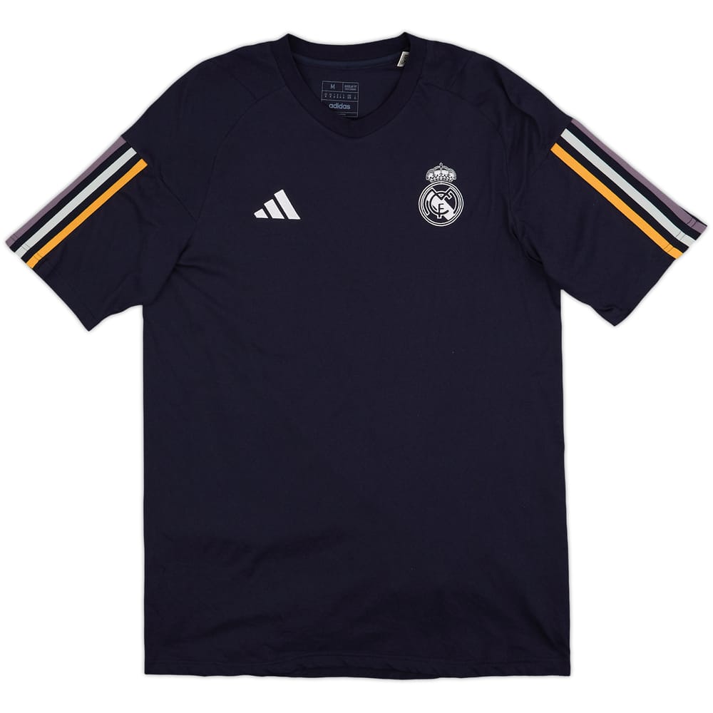 2023-24 Real Madrid adidas Cotton Tee - 8/10 - (M)