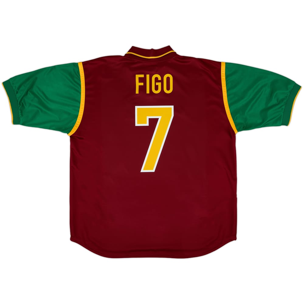 1999-00 Portugal Home Shirt Figo #7 - 10/10 - (XL)