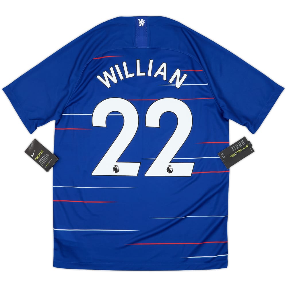 2018-19 Chelsea Home Shirt Willian #22 (M)
