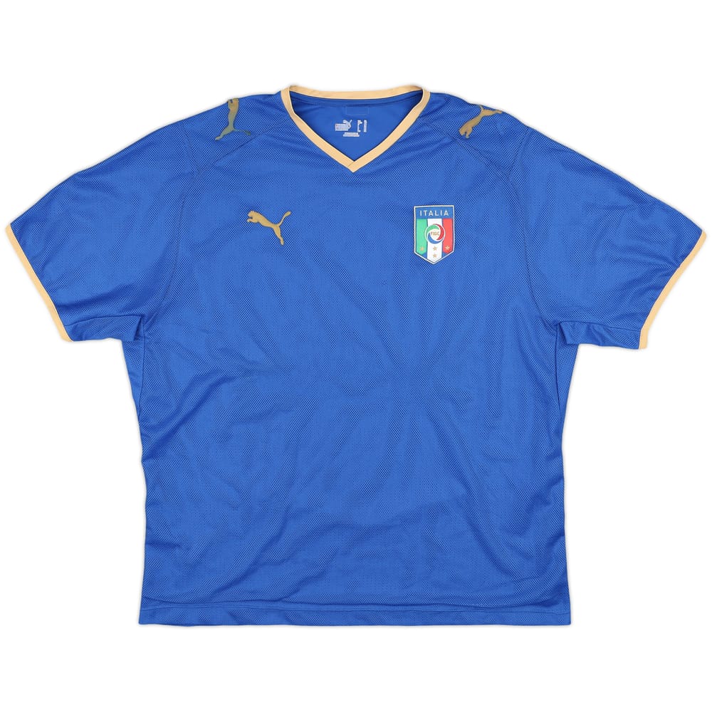 2007-08 Italy Home Shirt - 5/10 - (XL)